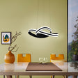 Eglo EU CORREDERA LED Pendant Light – Black Finish, Integrated LED, Warm White 3000K, 500mm Indoor Pendant Light