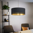 Eglo EU Esteperra Decorative Black/Gold Single Pendant