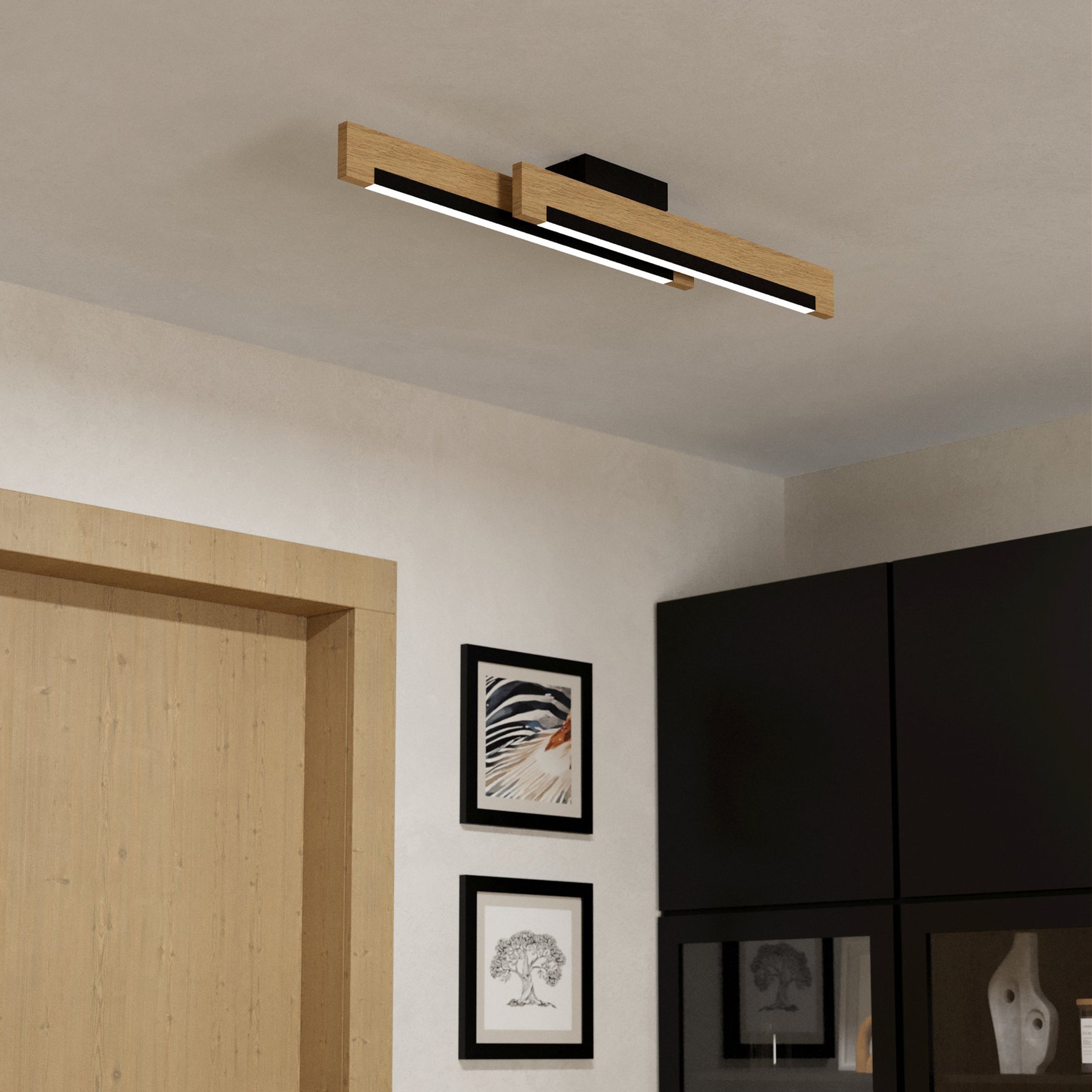 Eglo EU Easy T Track Rail White Aluminum, 90cm product image - Endon Lighting from First Light Direct with great prices and fast UK delivery