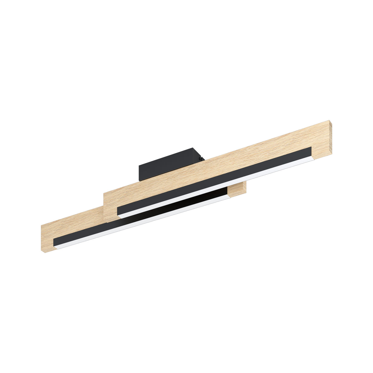 Eglo EU Camacho Steel & Wood LED Ceiling Light