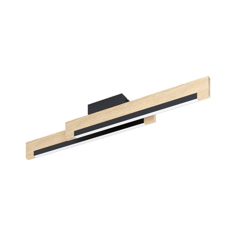 Eglo EU Camacho Steel & Wood LED Ceiling Light