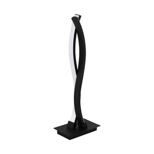 Eglo EU LASANA 3 LED Table Lamp – Black Finish, Integrated LED, Warm White 3000K, Modern Desk Light