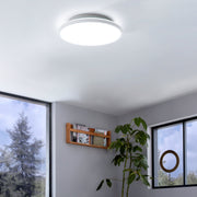 Eglo EU Crespillo White Plastic LED Ceiling Light, 31.5cm