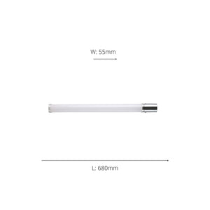 Eglo EU Tragacete 1 LED Chrome Aluminium Bathroom Mirror Light