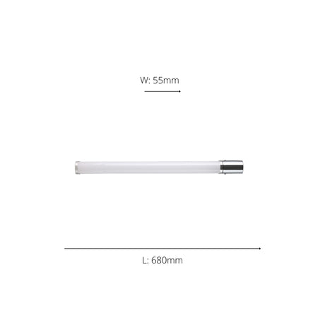 Eglo EU Tragacete 1 LED Chrome Aluminium Bathroom Mirror Light