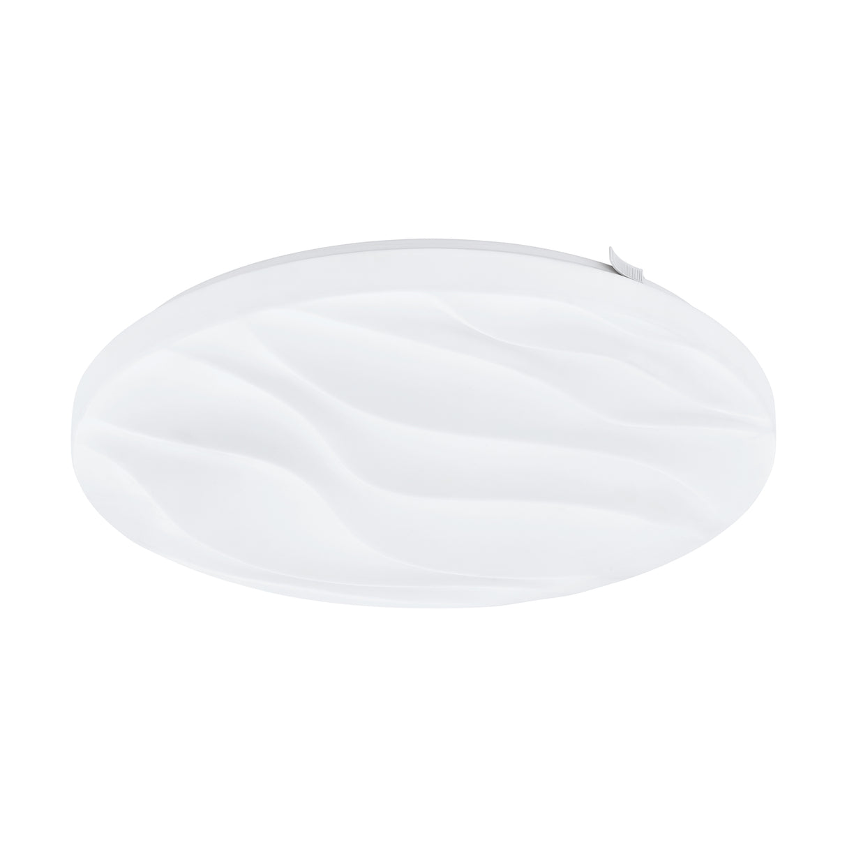 Eglo EU Benariba White Steel & Plastic LED Ceiling Light, 33cm