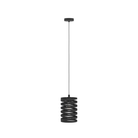 Eglo EU Cremella Black Steel Single Pendant
