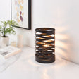 Eglo EU Cremella Black Steel Table Lamp