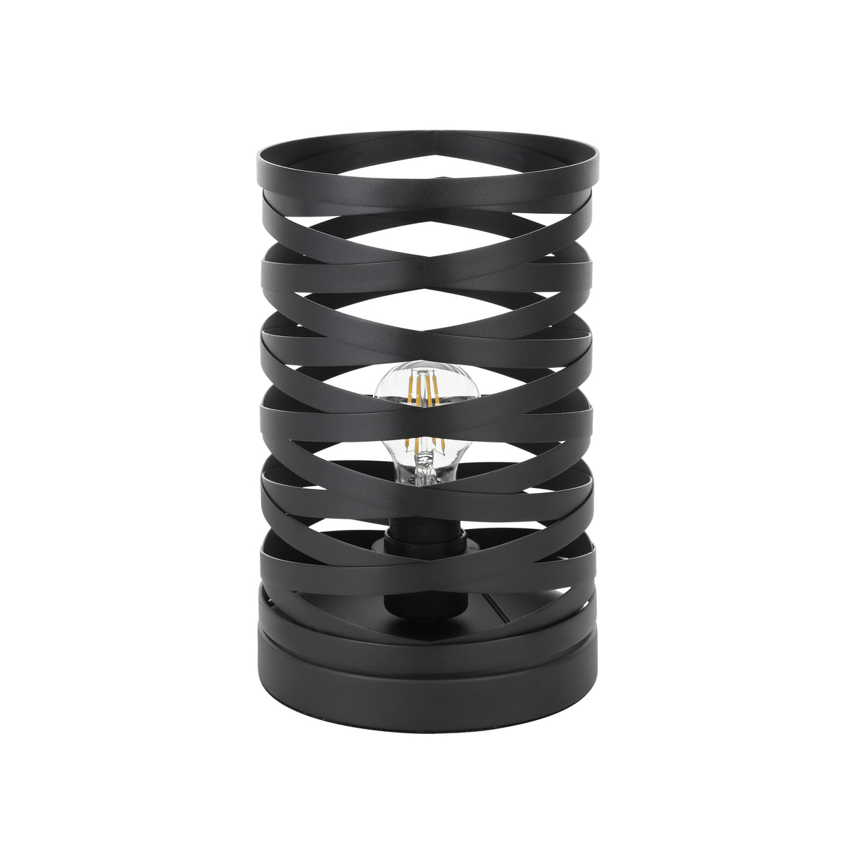 Eglo EU Cremella Black Steel Table Lamp