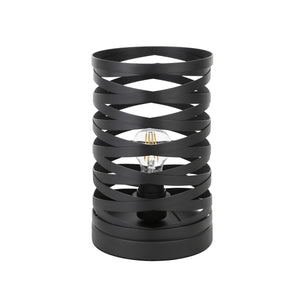 Eglo EU Cremella Black Steel Table Lamp