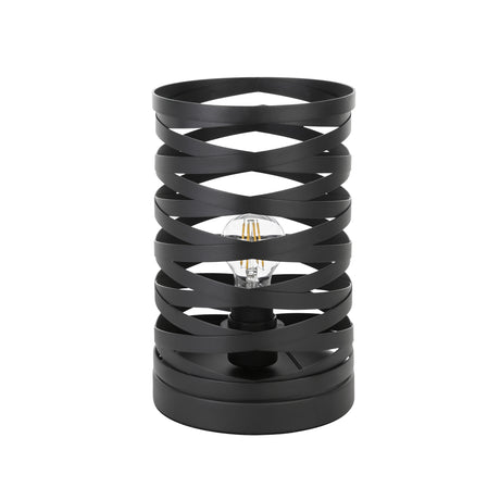 Eglo EU Cremella Black Steel Table Lamp