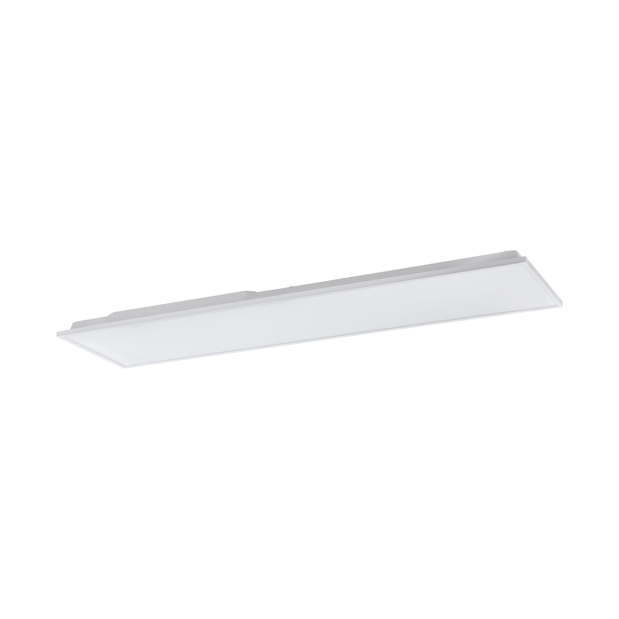 Eglo EU Herrora-Z Aluminium & Plastic White LED Smart Control Ceiling Light, Rectangle