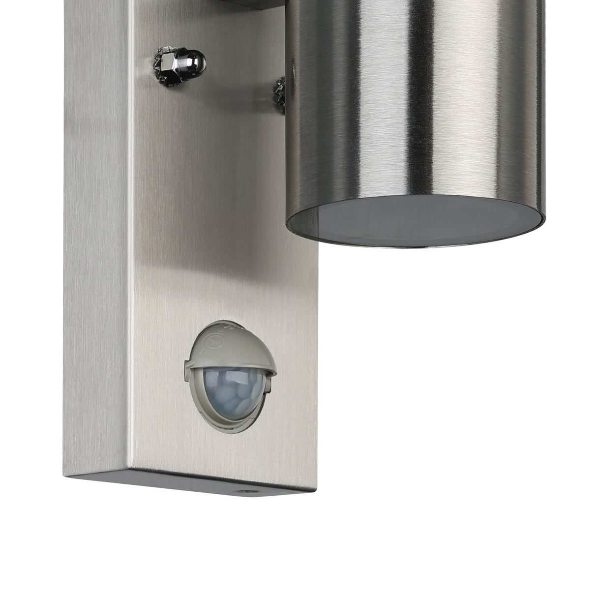 Eglo EU Riga 5 Motion Sensor LED Outdoor Wall Light, Stainless Steel