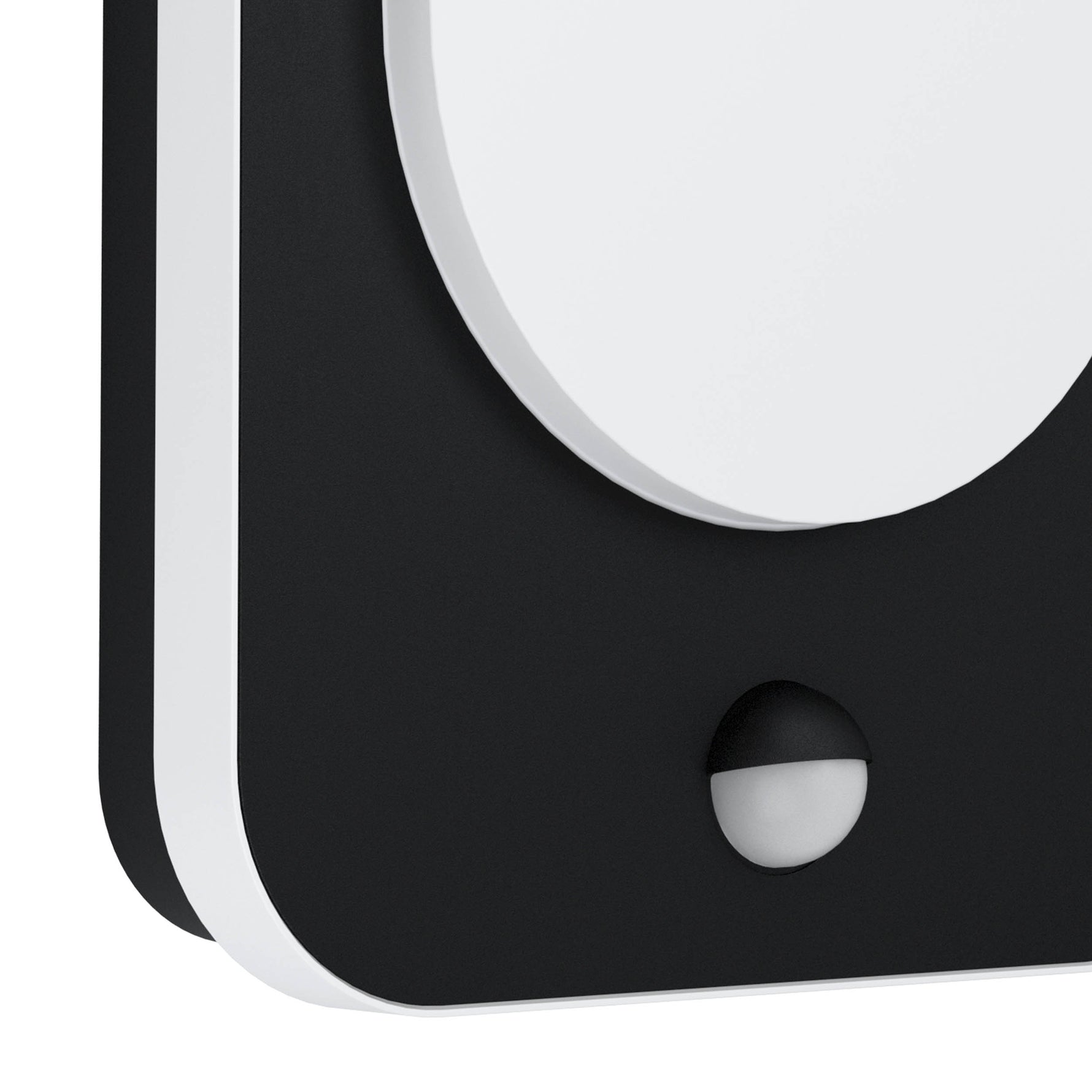 Eglo EU Madriz LED Outdoor Wall Light Black with Motion Sensor