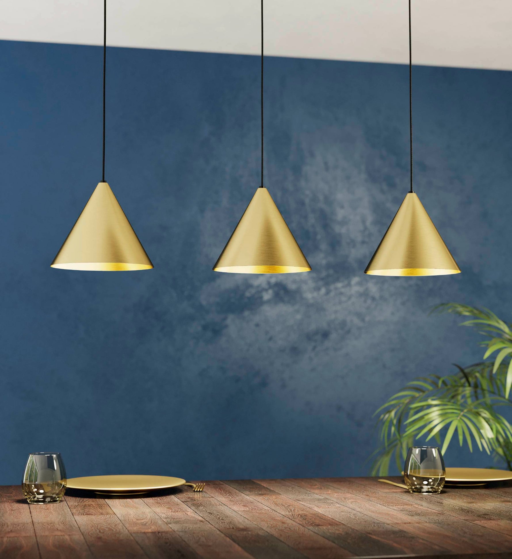Eglo EU Monirote Steel & Aluminium White  LED Modern Celing Light product image - Endon Lighting from First Light Direct with great prices and fast UK delivery
