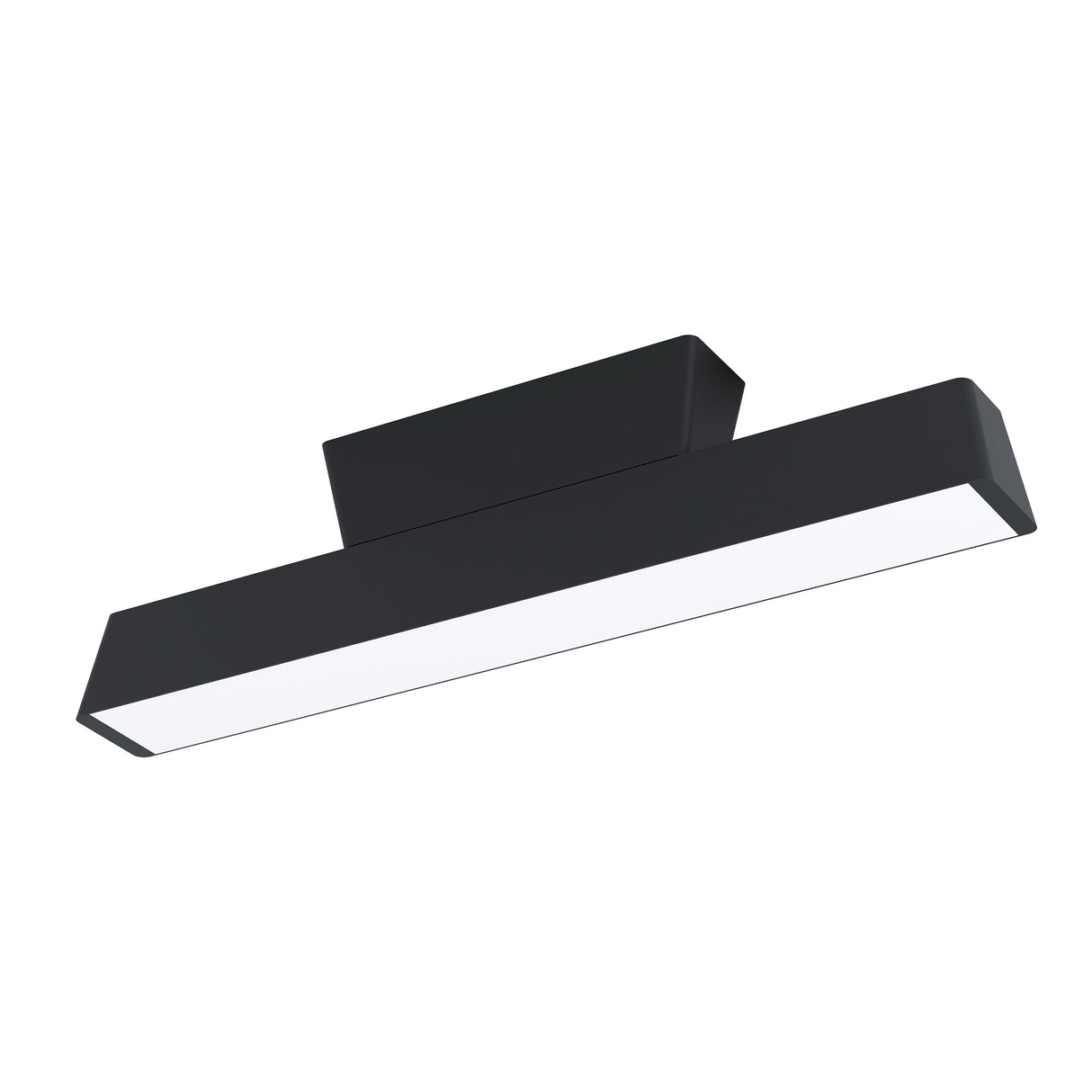 Eglo EU Simolaris?Z Smart LED Ceiling Light – Black Finish, RGB + Tuneable White 2700–6500K, App & Remote Control