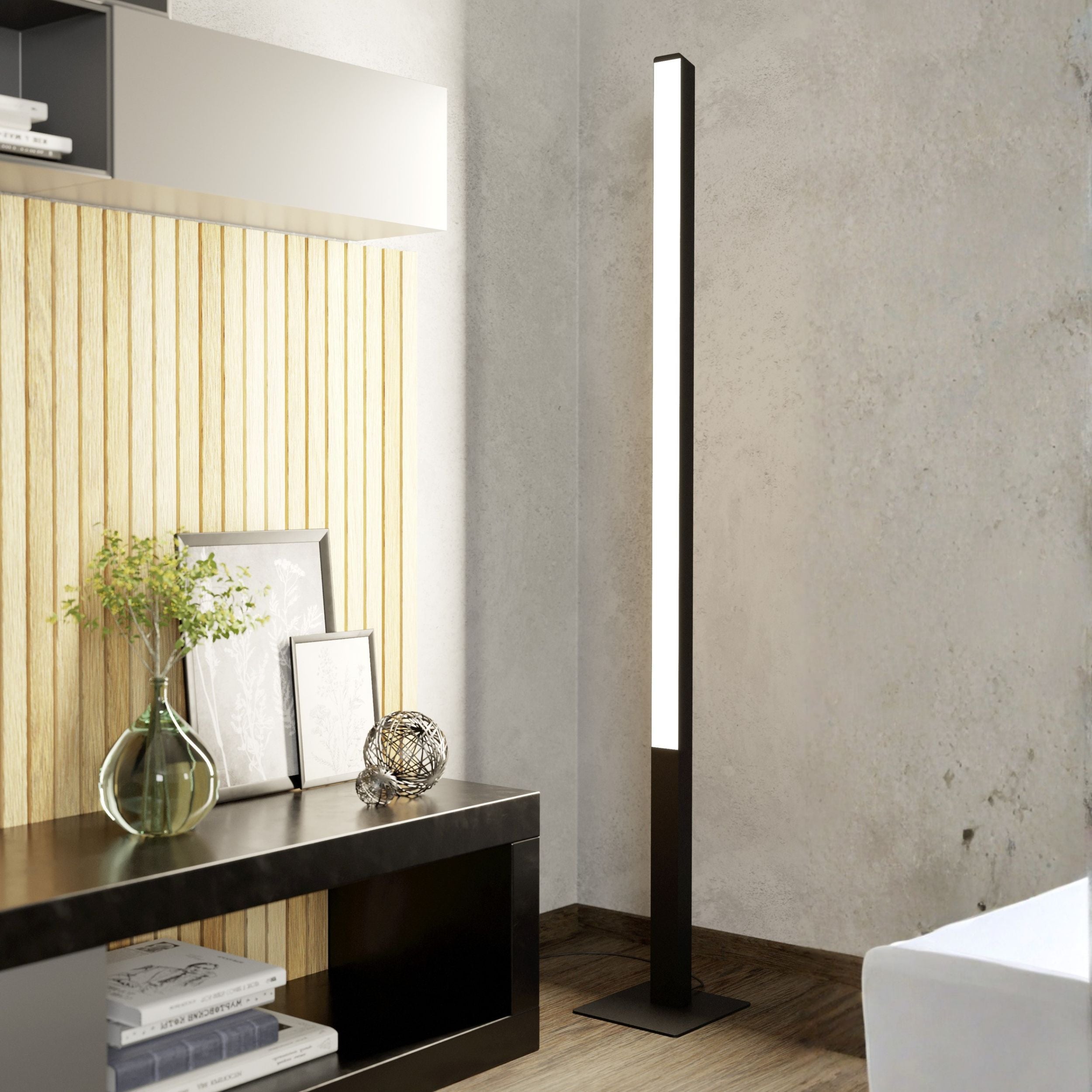 Eglo EU ZARATE Recessed LED Light – Black, Square, Warm White, Compact Indoor Ceiling Downlight