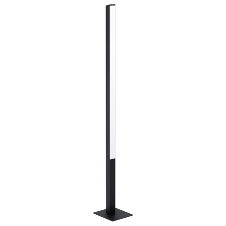 Eglo EU Simolaris?Z Smart LED Floor Lamp – Black Finish, RGB + Tuneable White 2700–6500K, App & Remote Control