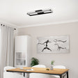 Eglo EU Salvilanas-Z Aluminium & Steel Black LED Smart Control Ceiling Light