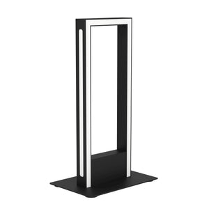 Eglo EU Salvilanas-Z Aluminium & Steel Black LED Smart Control Table Lamp
