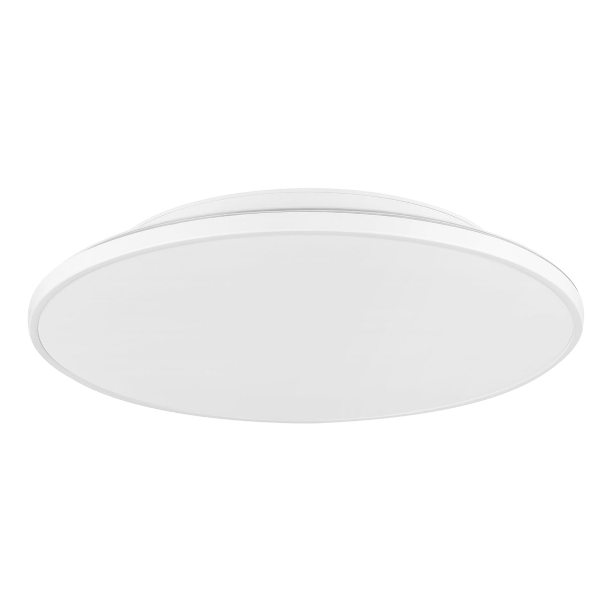 Eglo EU Crespillo White Plastic LED Ceiling Light, 38cm