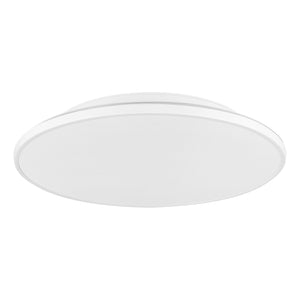 Eglo EU Crespillo White Plastic LED Ceiling Light, 38cm