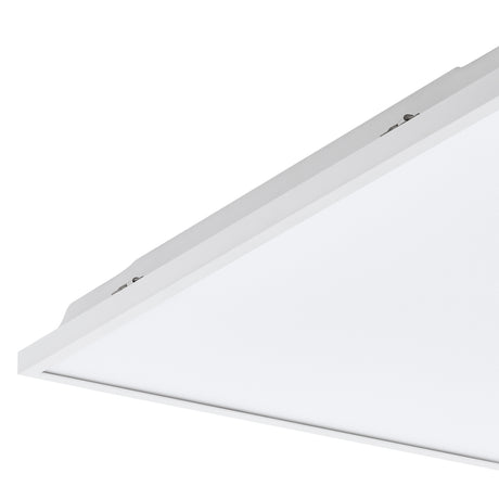Eglo EU URTEBIETA LED Ceiling Light – 595mm White, Cool White 4000K, Low Glare UGR<19