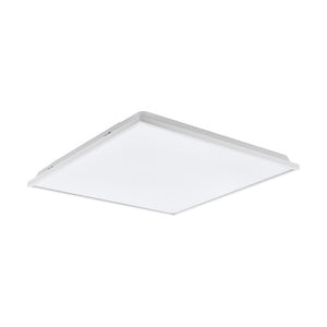 Eglo EU URTEBIETA LED Ceiling Light – 595mm White, Cool White 4000K, Low Glare UGR<19