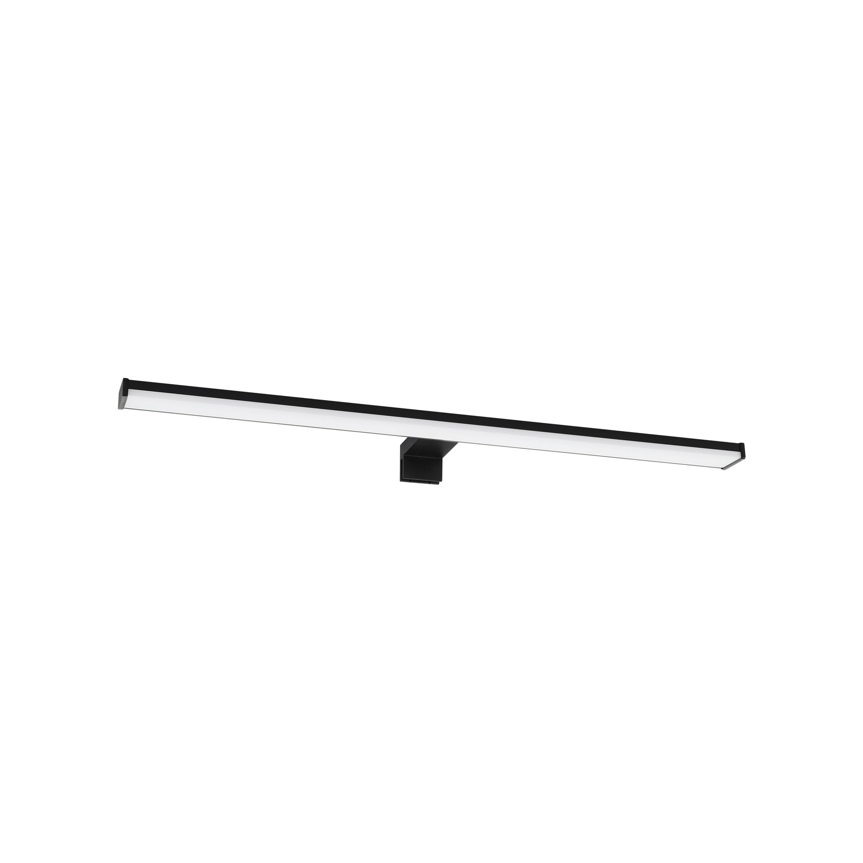 Eglo EU Pandella 2 LED Aluminium & Plastic Black Bathroom Mirror Light , 60cm