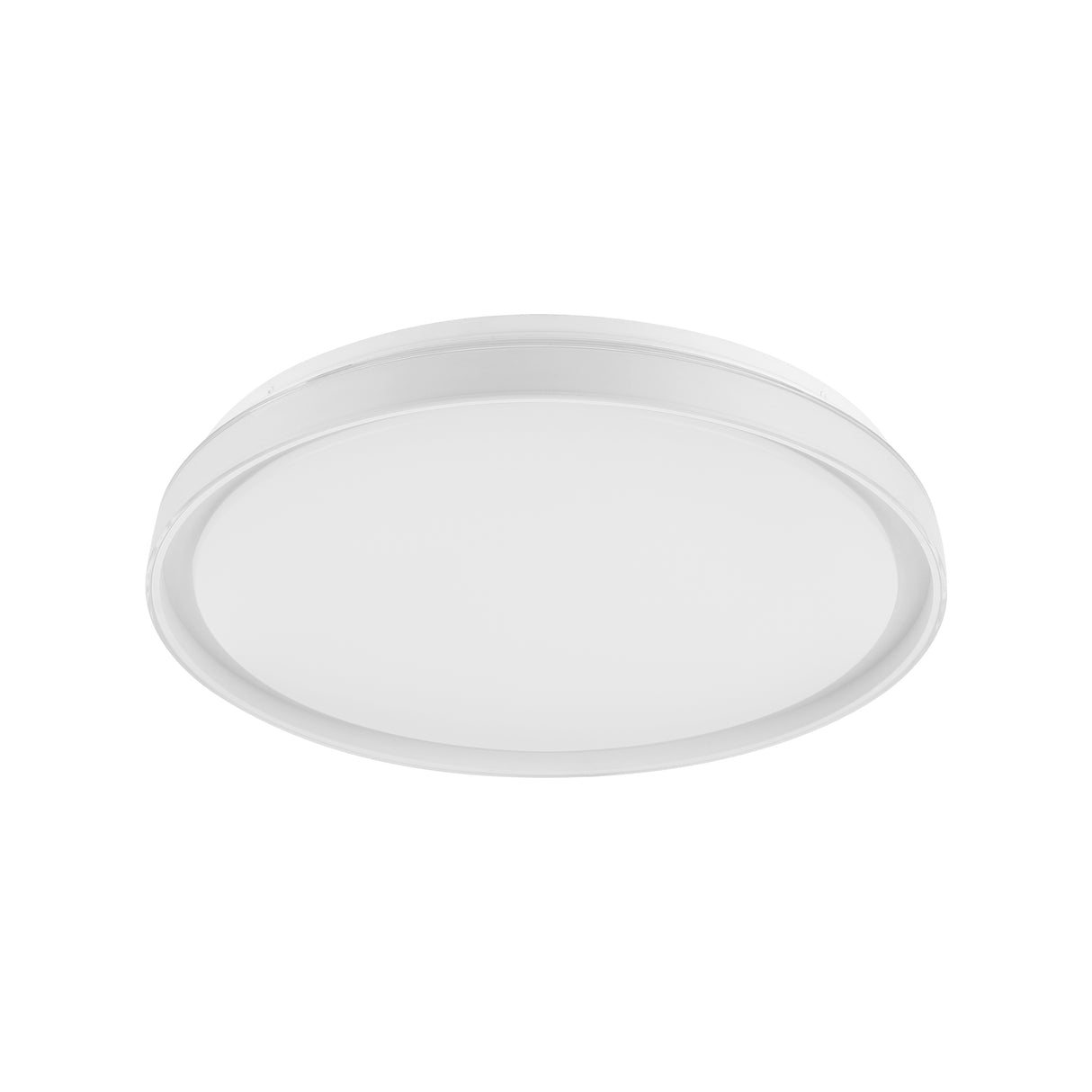 Eglo EU SELUCI LED Ceiling Light – White Finish, Tuneable White 3000–6500K, Remote Control, 490mm Indoor Ceiling Light