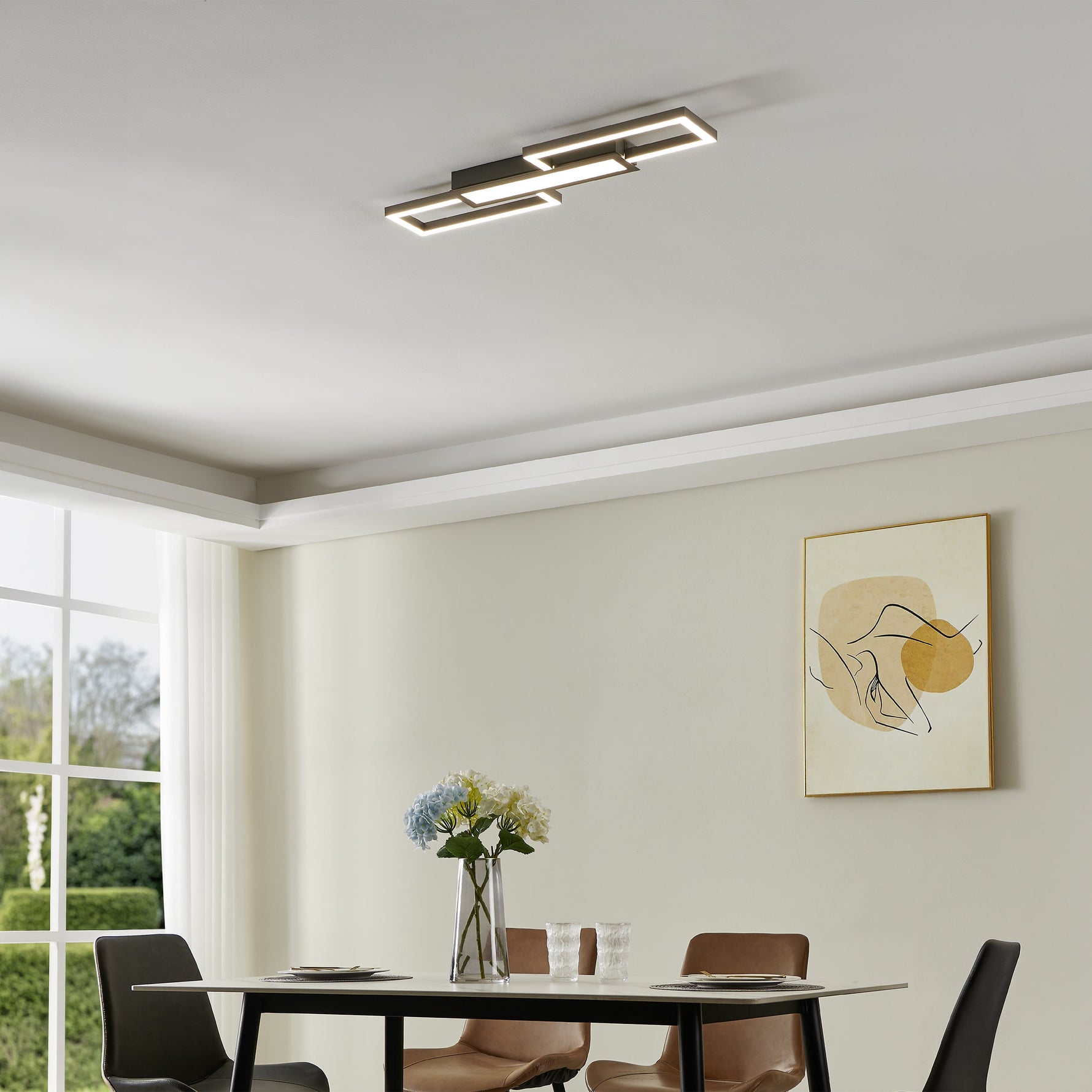 Eglo EU Baracconi IP44 Black Spike Floor Light