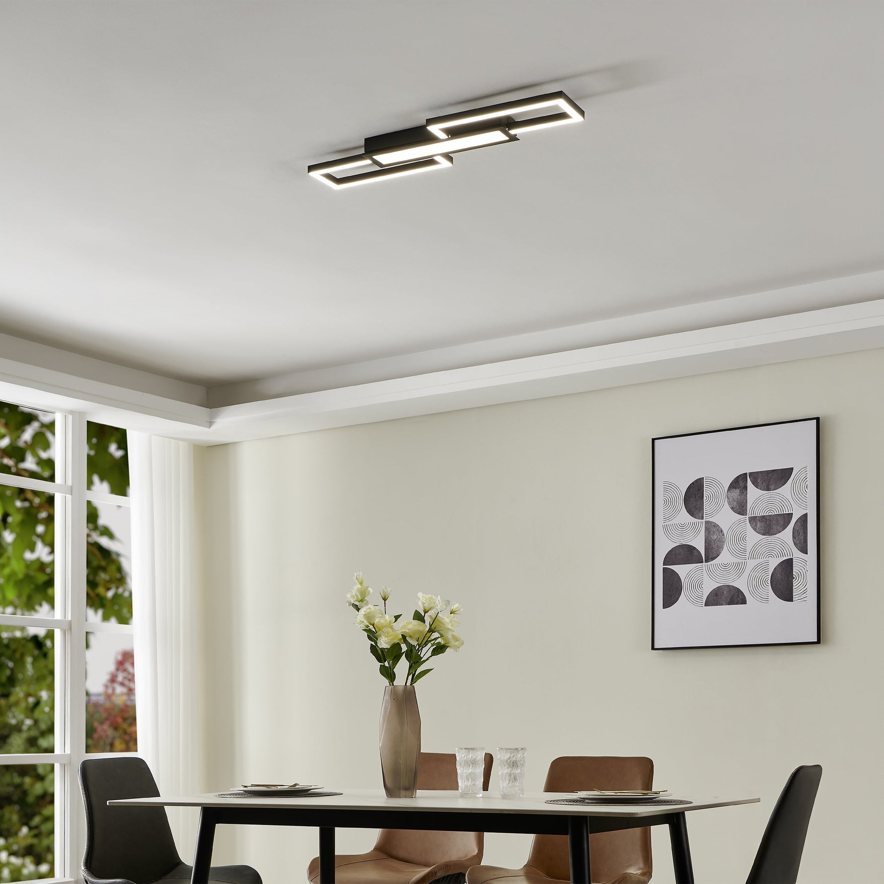 Eglo EU Grottazzonlina Black Aluminium LED Outdoor Floor Light