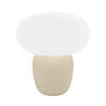 Eglo EU Cahuama Light Brown Ceramic & Glass Contemporary Table Lamp