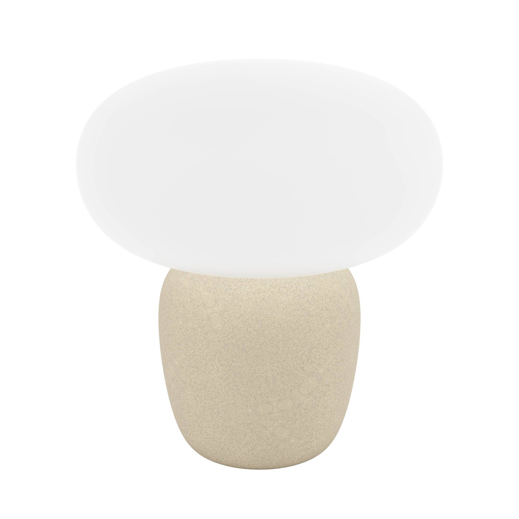 Eglo EU Cahuama Light Brown Ceramic & Glass Contemporary Table Lamp