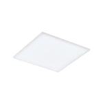 Eglo EU Turcona-CCT Steel & Aluminum White LED Ceiling Light, Square product image - Endon Lighting from First Light Direct with great prices and fast UK delivery