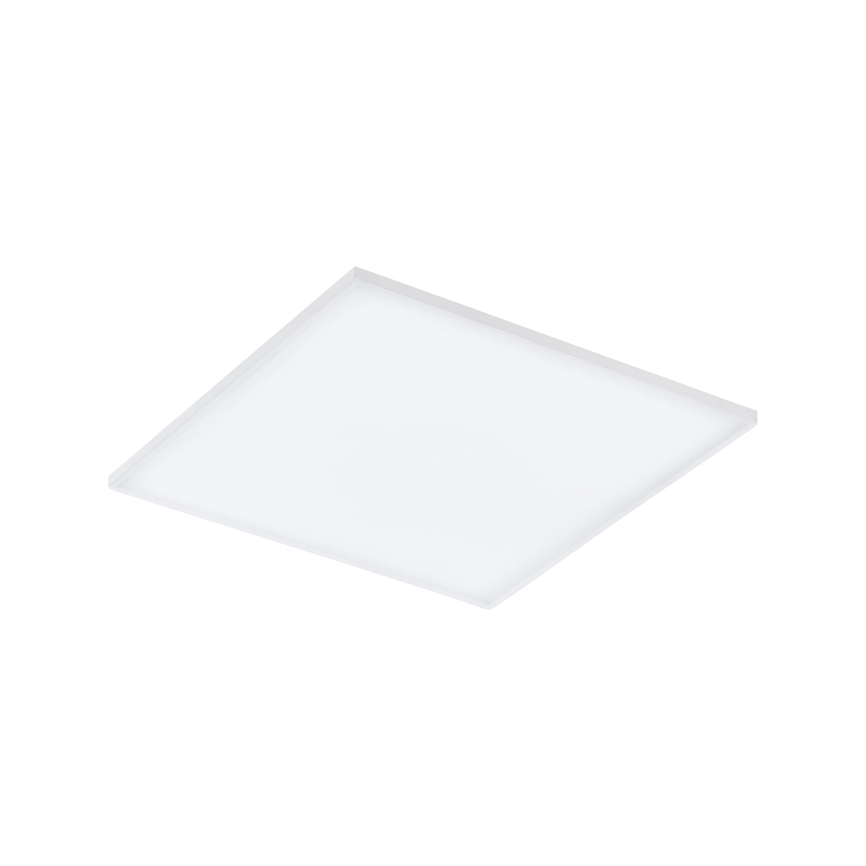 Eglo EU Turcona-CCT Steel & Aluminum White LED Ceiling Light, Square product image - Endon Lighting from First Light Direct with great prices and fast UK delivery