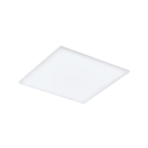 Eglo EU Turcona-CCT Steel & Aluminum White LED Ceiling Light, Square