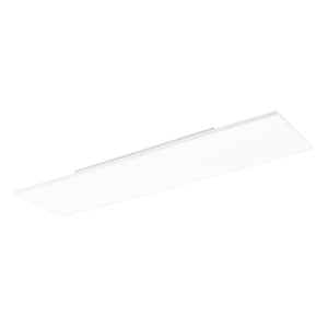 Eglo EU Turcona-CCT Steel & Aluminium White LED Ceiling Light, 118.7cm