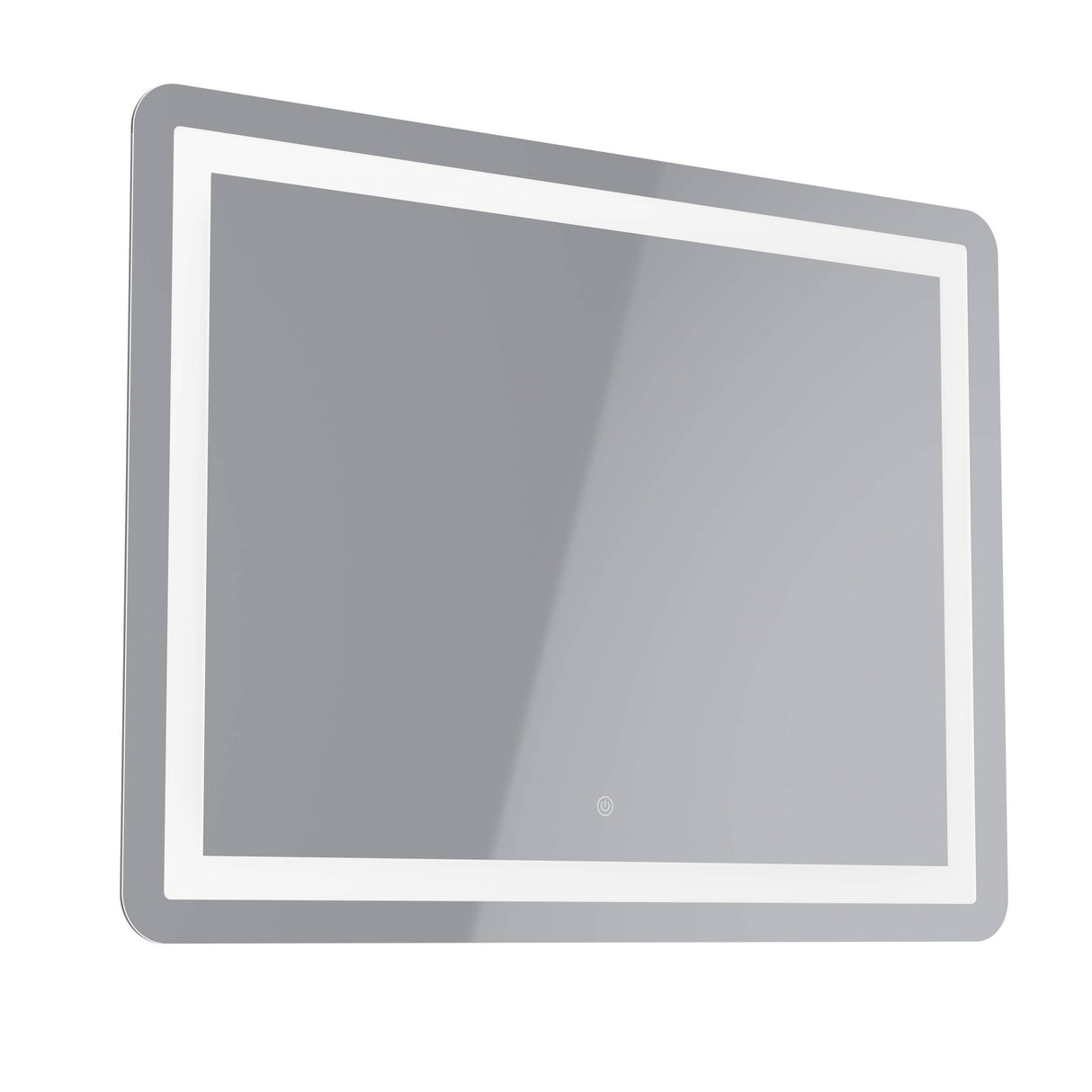 Eglo EU BUENAVISTA 1 LED Bathroom Mirror Light – 800mm Silver, 3?Step CCT Touch Switch, IP44