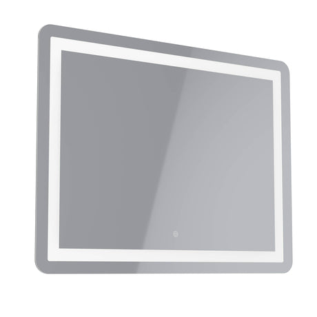 Eglo EU BUENAVISTA 1 LED Bathroom Mirror Light – 800mm Silver, 3?Step CCT Touch Switch, IP44