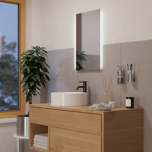 Eglo EU Buenavista 2 LED Bathroom Mirror Light – 500mm Silver,Tricolour