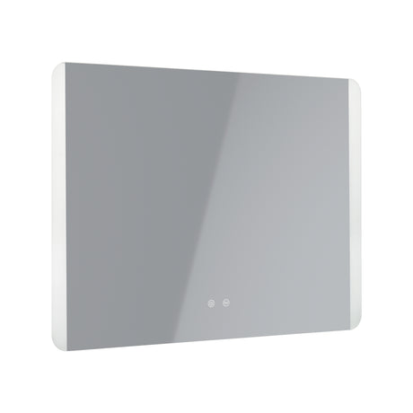 Eglo EU BUENAVISTA 2 LED Bathroom Mirror Light – 800mm Silver, Anti?Fog, 3?Step CCT Touch Switch, IP44
