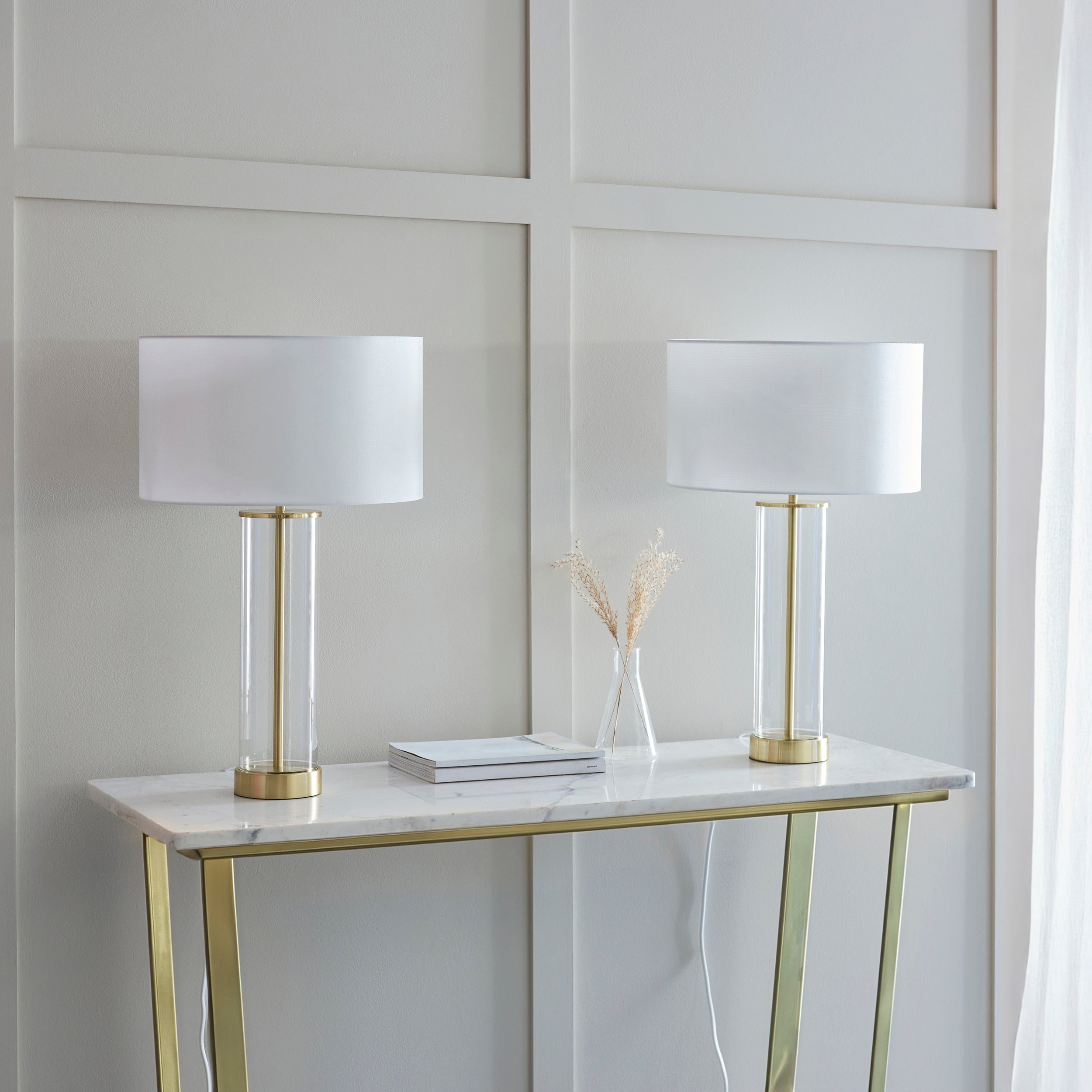 Endon Lighting Lessina - Twin Pack 99968 Lessina - Twin Pack Touch Table Light
