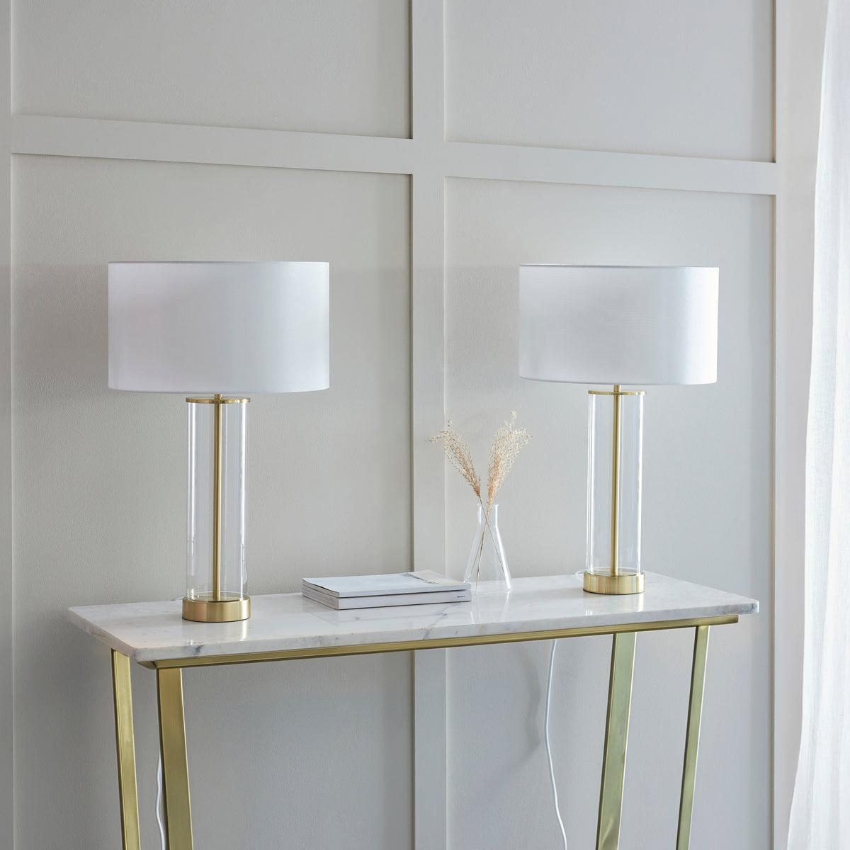 Endon Lighting Lessina - Twin Pack 99968 Lessina - Twin Pack Touch Table Light