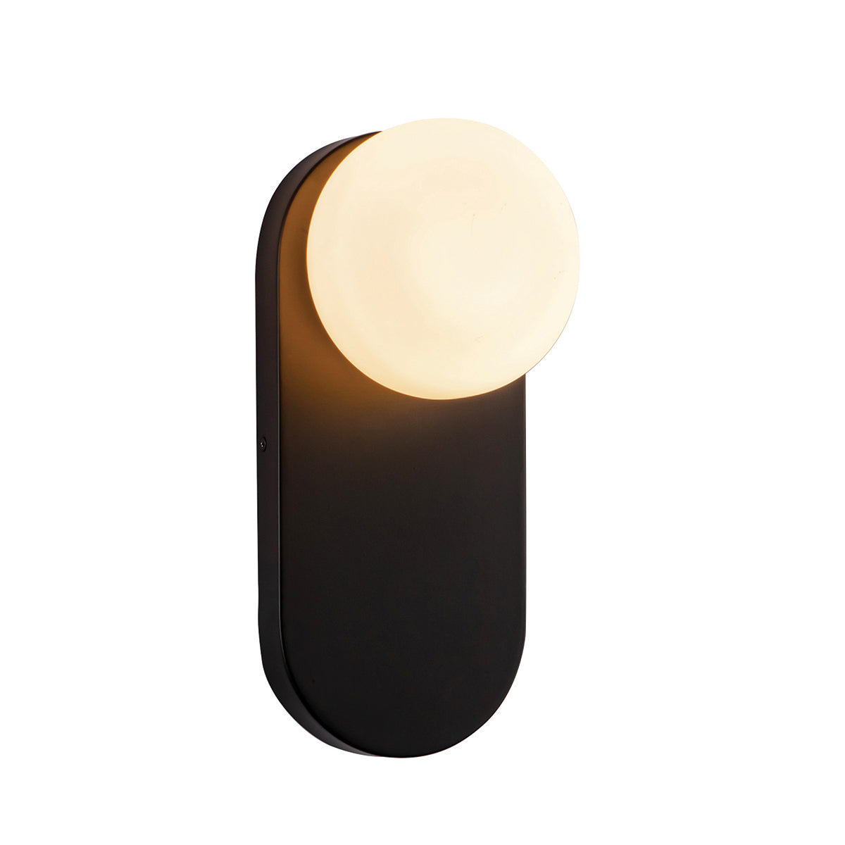 Ariel 1 Light Wall Light  part no - ALM-ARIEL-1WB-MB-OP