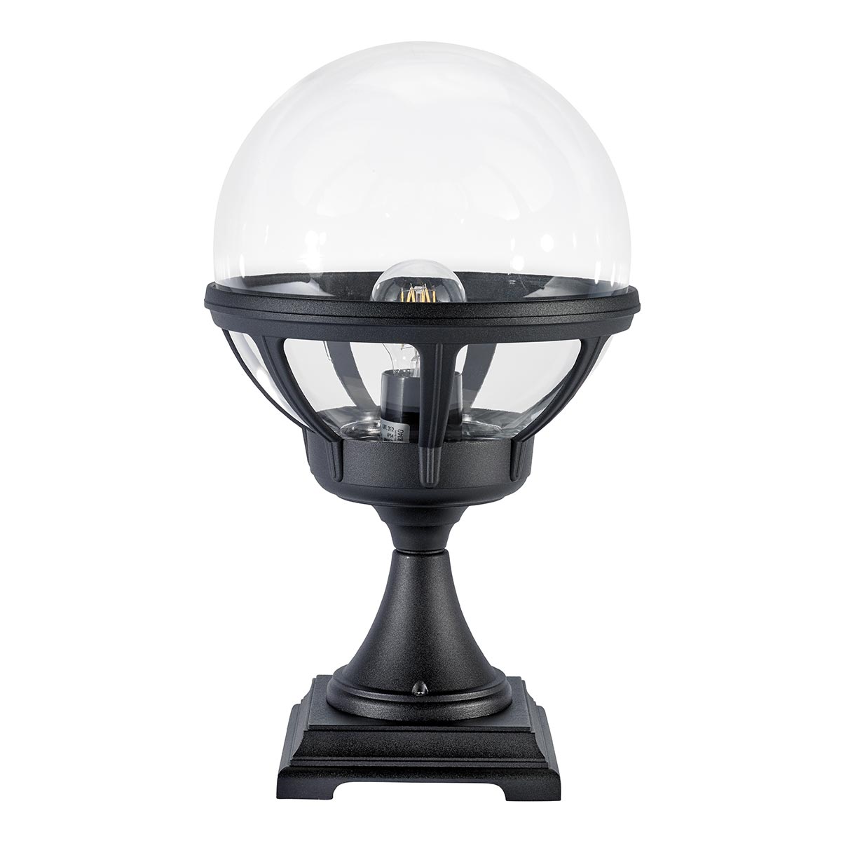 Norlys Bologna 1 Light Pedestal B3-BLACK-C