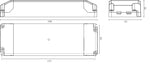 JCC Lighting BC020011 24V 50W Triac dimmable IP20 driver