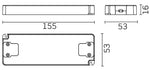 JCC Lighting BC020012 24V 30W Non-dimmable IP20 Driver