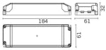 JCC Lighting BC020013 24V 75W Non-dimmable IP20 Driver