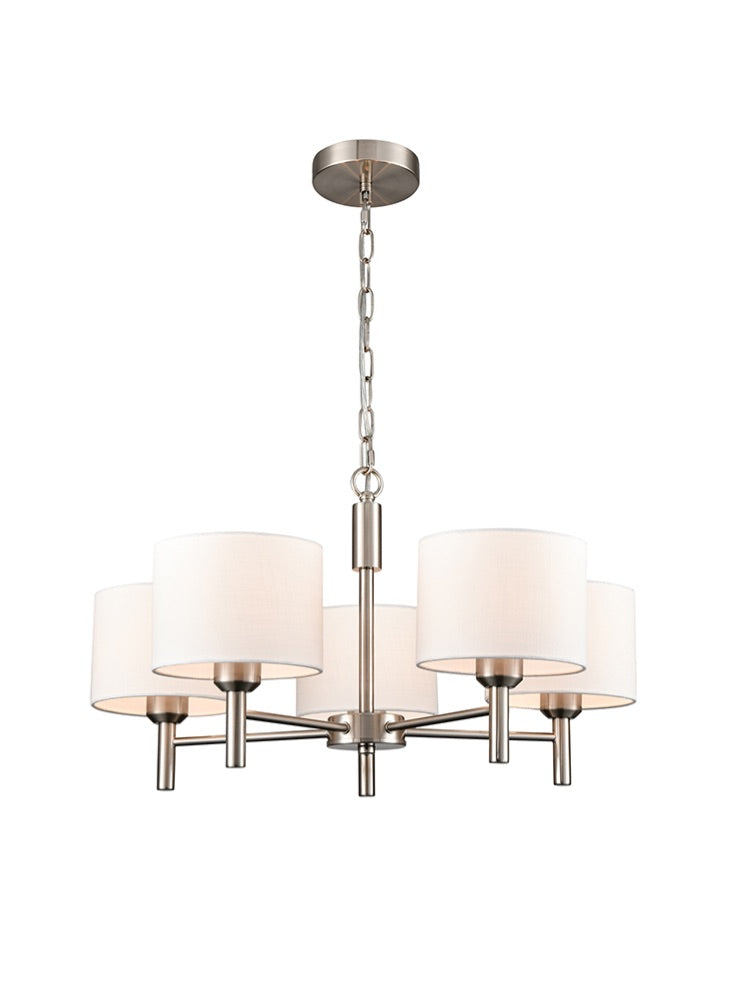 Franklite Barolo 5lt Fitting in Satin Nickel Barolo part no - FL2494-5